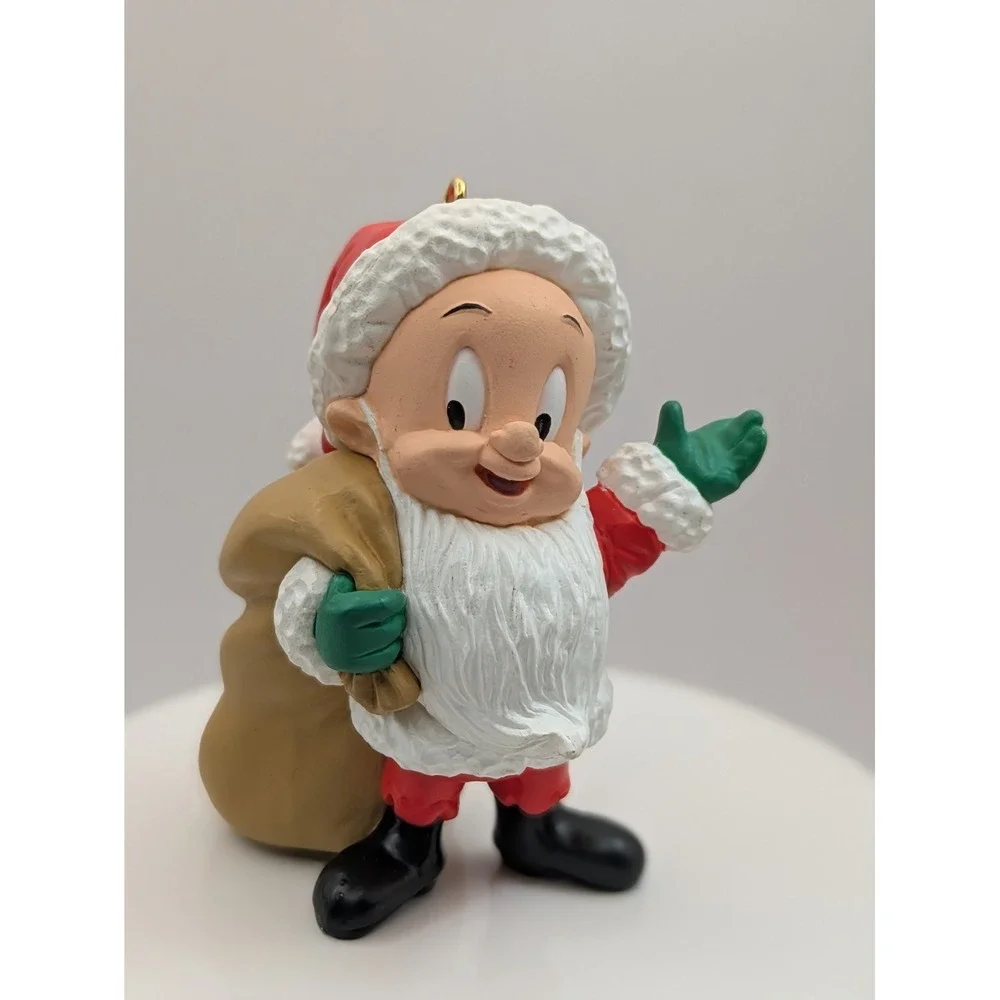 Hallmark Ornaments Bugs Bunny Porky Pig‎ Elmer Fudd Foghorn Leghorn Lot Of 4